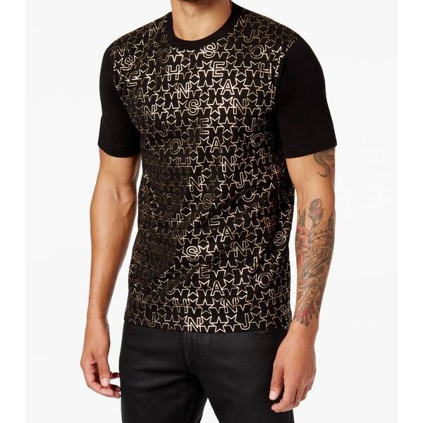 Shop Sean John Black Mens Size 2xl Star Logo Allover Graphic Tee T Shirt Overstock 28222981