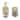 Nicole Miller Safari Toothbrush Holder & Lotion Dispenser Set - 2 Pc Accessory Set