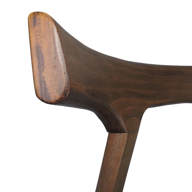 Cowen Upholstered Fabric and Rubberwood Dining Chairs (Set of 2) by Christopher Knight Home