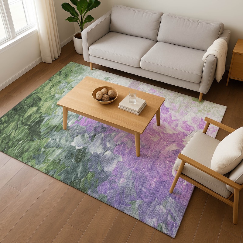Premium Washable Super Soft Modern Current Mayfield Rug