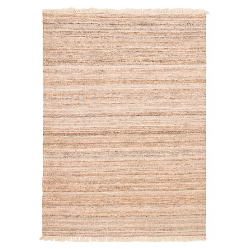 Boho Tan Kilim 5'6" x 7'6" - 5'6 x 7'6 - Tan - 5'6 x 7'6