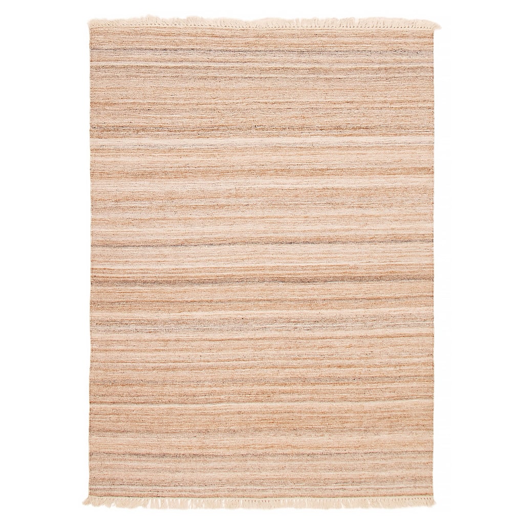 Boho Tan Kilim 5'6" x 7'6" - 5'6 x 7'6