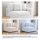preview thumbnail 127 of 190, Modern Modular Sectional Sofa Corduroy Chaise Lounges