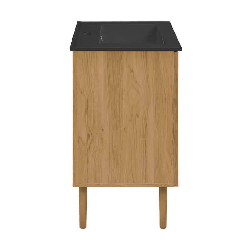 Swiss Madison SM-BV373MB Bron 24" Free Standing Single Basin Vanity