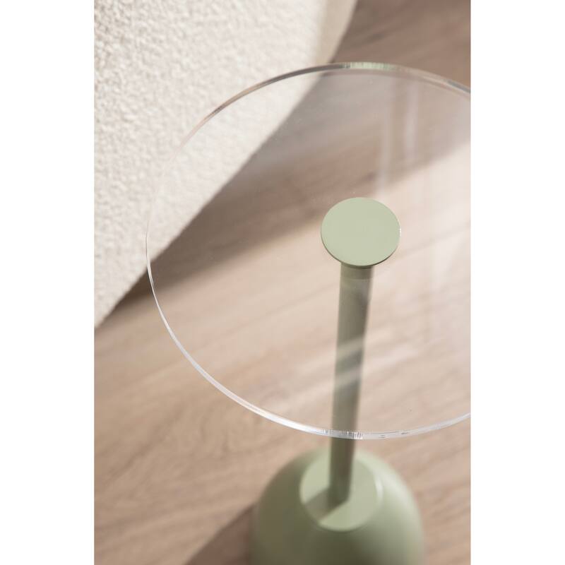 Kate and Laurel Acari Round Drink Table