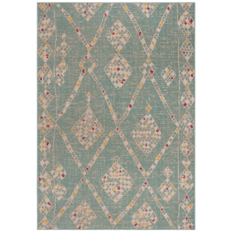SAFAVIEH Montage Erinda Indoor/ Outdoor Waterproof Patio Backyard Rug