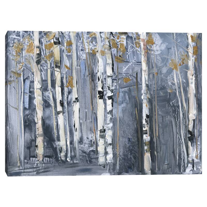 Modern Birch by Sally Swatland Canvas Art Print