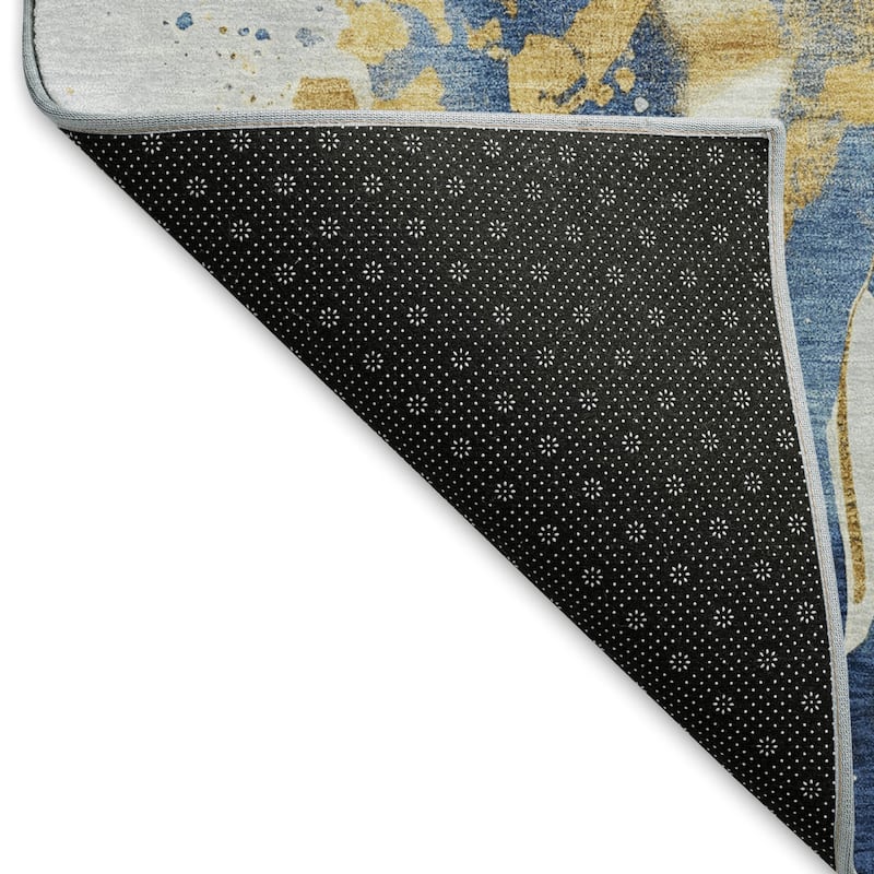 Premium Washable Super Soft Abstract Glam Mayfield Rug
