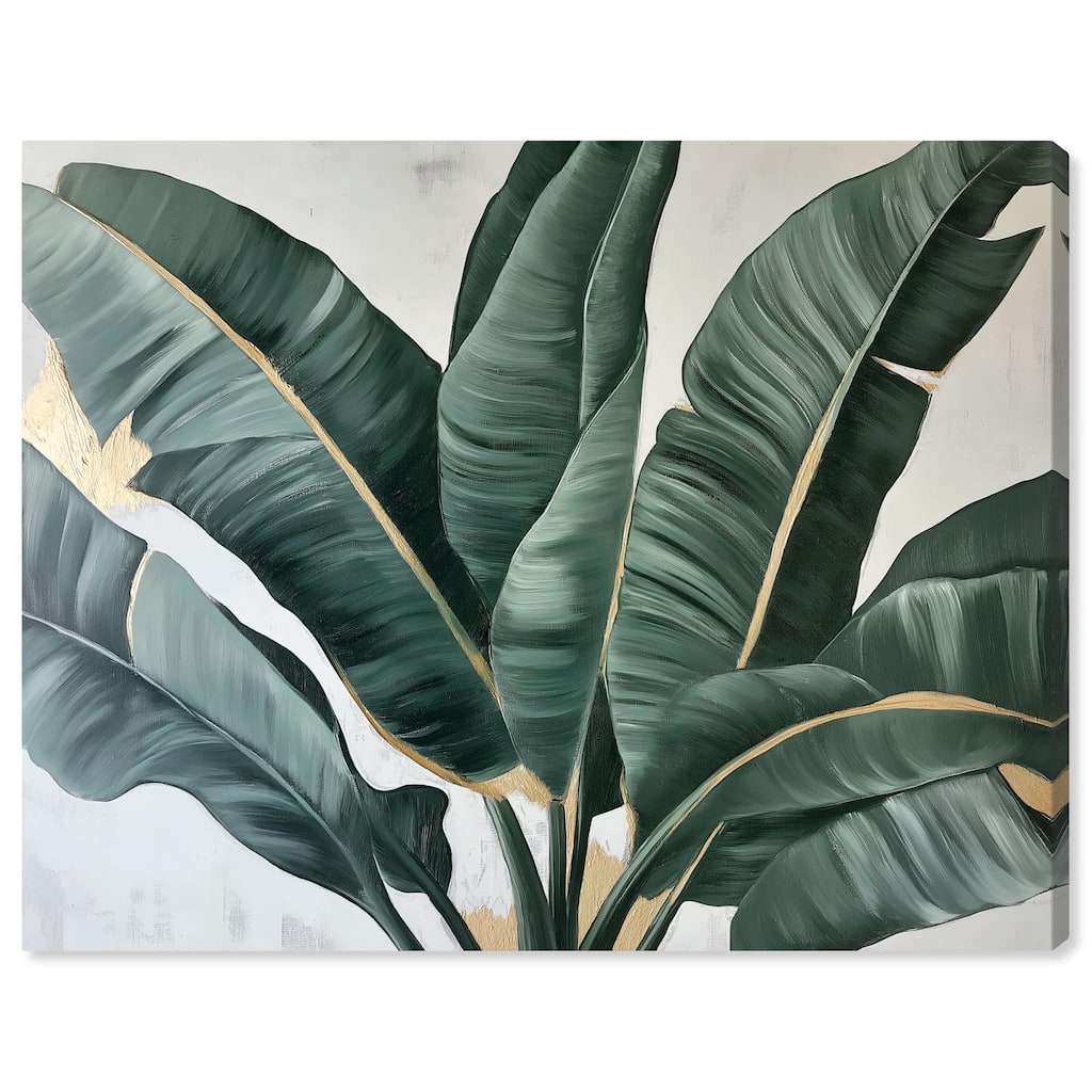 Jungle Jewel Jade II Canvas by Art Remedy, Gallery Wrapped