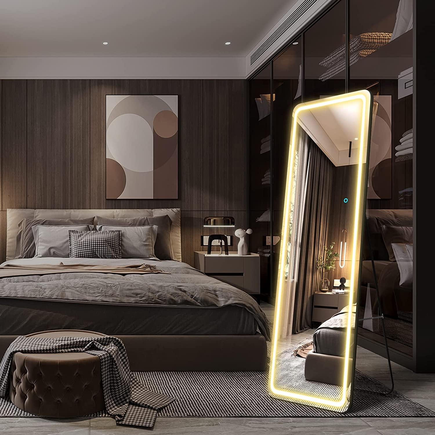 Full Length Mirror Lighted 63 x20