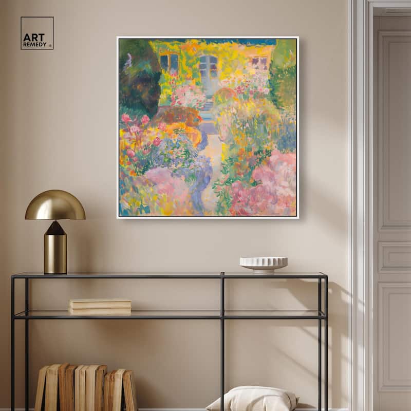 Hues of Happiness II Canvas by Art Remedy
