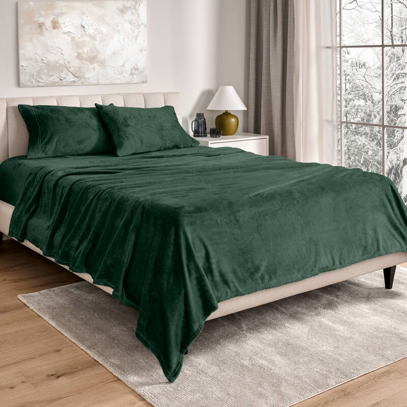Bare Home Velvety Soft Microplush Sheet Set