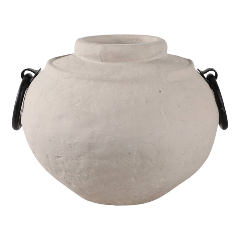 Pottery Ecomix Vase with Handles Modern Boho Style Versatile Display