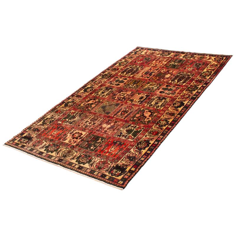ECARPETGALLERY Hand-knotted Kayseri Vintage Red Wool Rug - 5'4 x 9'7
