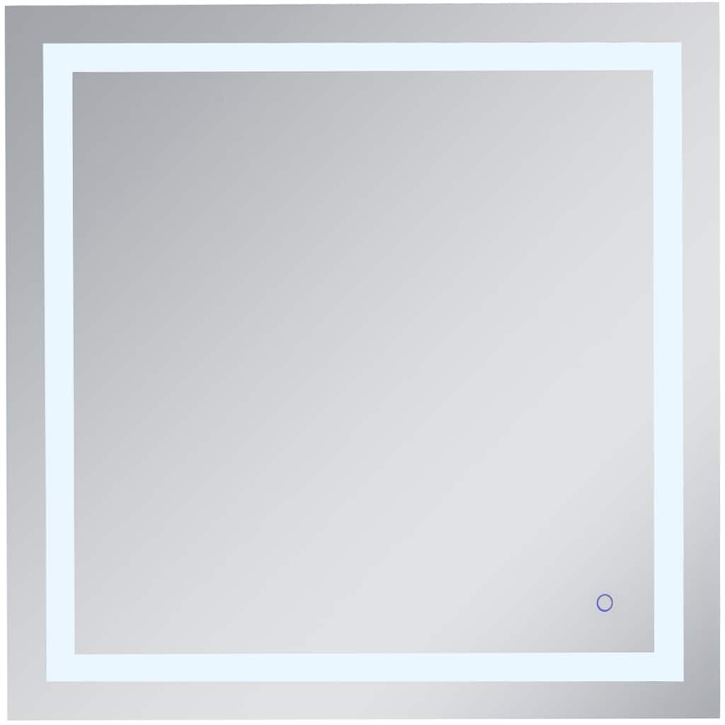 Elegant Lighting Helios 36" Square Frameless Wall Mounted Lighted