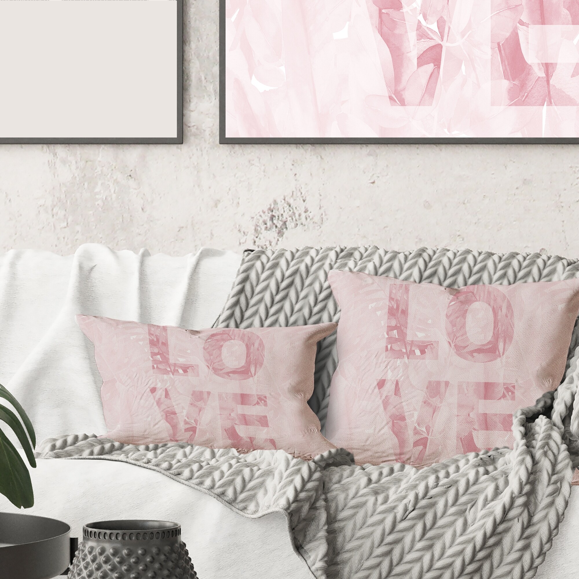 Shabby chic throw pillows store