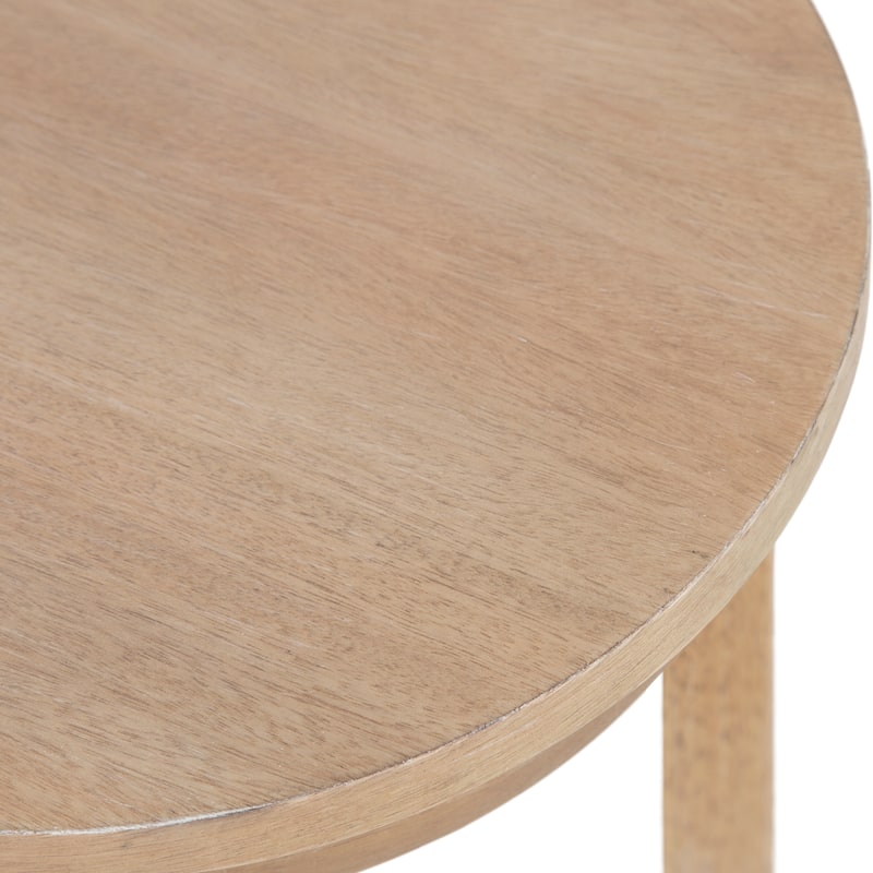 Kate and Laurel Foxford Round Wood Side Table