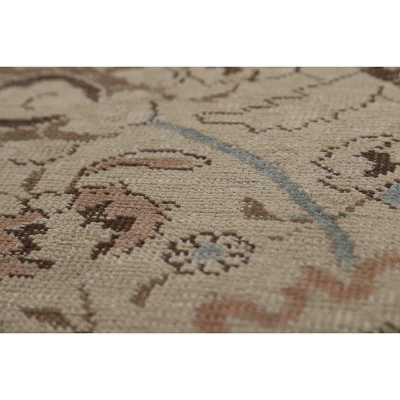 Floral Tabriz Persian Area Rug Traditional Handmade Wool Carpet - 8'0"x 10'7"
