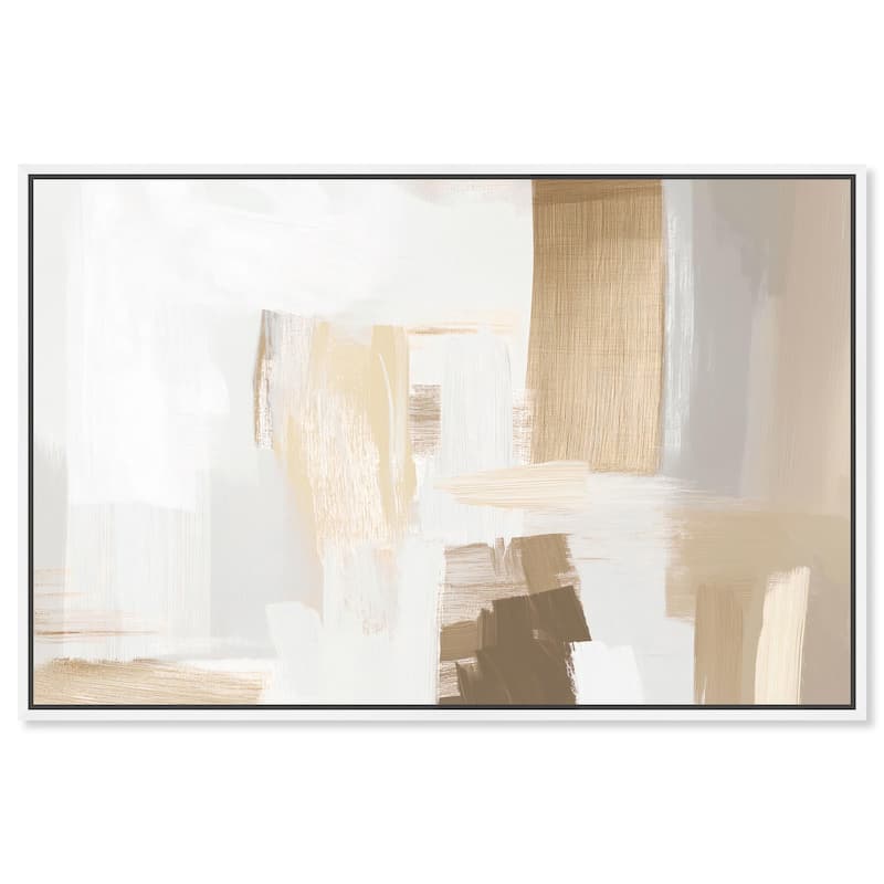 Honeycomb Hues II Canvas by Art Remedy - White - 54" x 36"