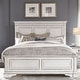 preview thumbnail 1 of 12, The Gray Barn Abbey Park Weathered Brown & Antique White Queen Panel Bed Antique White - Queen