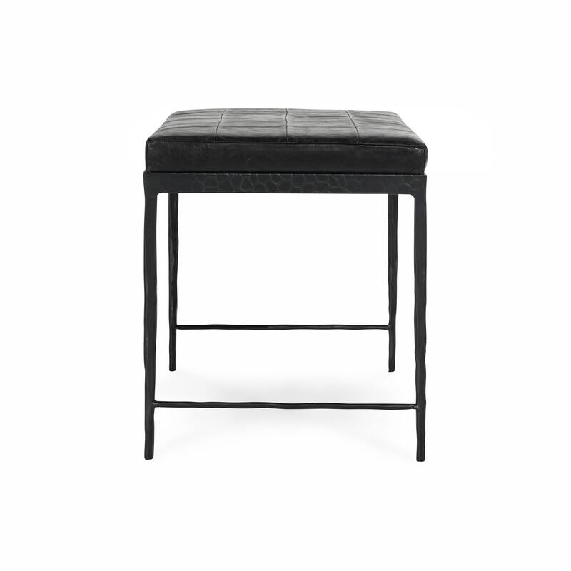 Classic Home Malo Leather 28" Bench