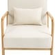 preview thumbnail 76 of 83, 2 Set Mid Century Modern Upholstered Accent Chair