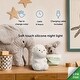 preview thumbnail 8 of 8, Terry Triceratops White Silicone Night Light Lamp - one size