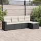 Option Black and cream Large with storage