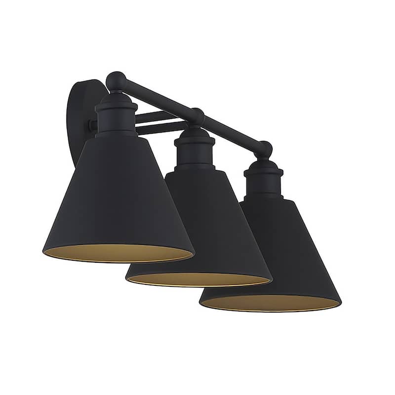 Meridian M80064 3 Light 27" Wide Bathroom Vanity Light