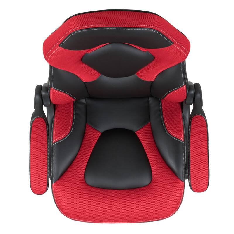 High Back Racing Style Ergonomic Gaming Chair with Flip-Up Arms