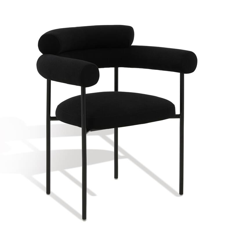 SAFAVIEH Couture Frouwe Curved Back Dining Chair (Fully Assembled) - 26Wx21Dx30H