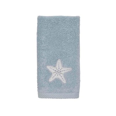 Avanti Linens Sequin Shells Fingertip Towel - Fingertip Towel