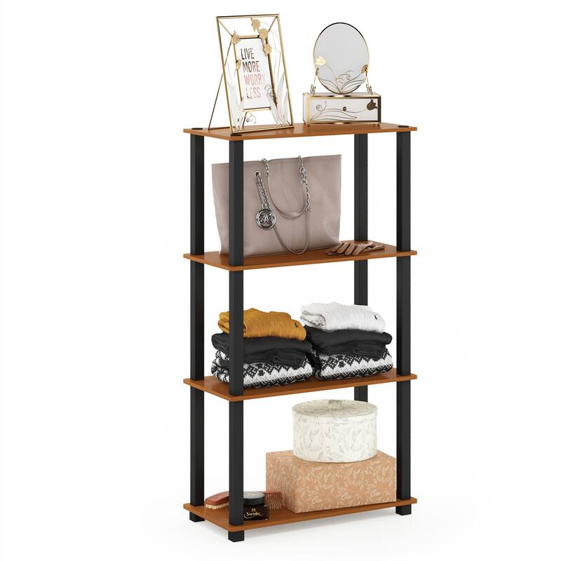 Furinno Turn-S-tube 4-tier Multipurpose Bookshelf