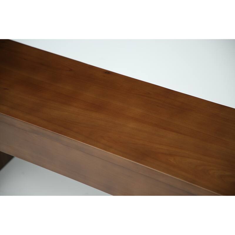47.24 Inches Solid Wood Bench for Bedroom End of Bed