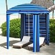 preview thumbnail 21 of 20, 5.8' x 5.8' Cabana Umbrella with Walls,Vents,Carry Bag,Beach Umbrella