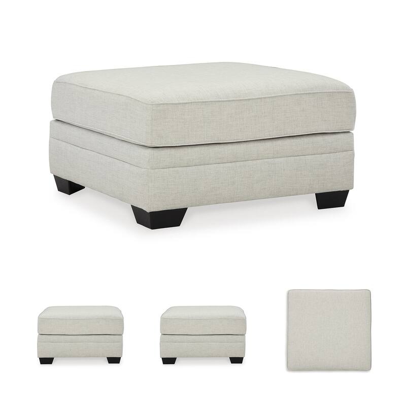 Signature Design by Ashley Huntsworth Gray Oversized Accent Ottoman