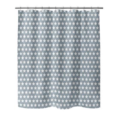 MERCA STARS SLATE Shower Curtain By Kavka Designs