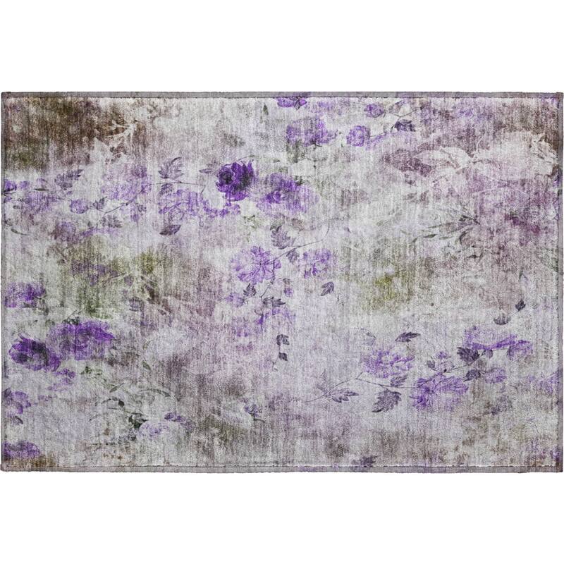 Premium Washable Super Soft Modern Floral Mayfield Rug