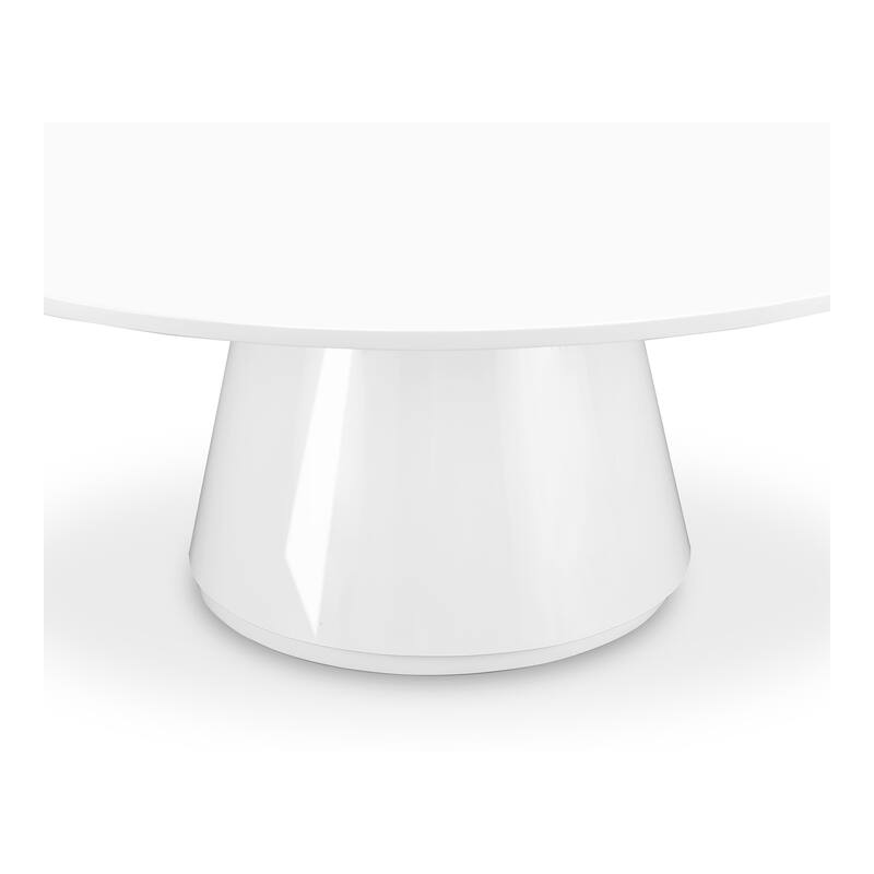 Aurelle Home Modern Flared-Base Coffee Table