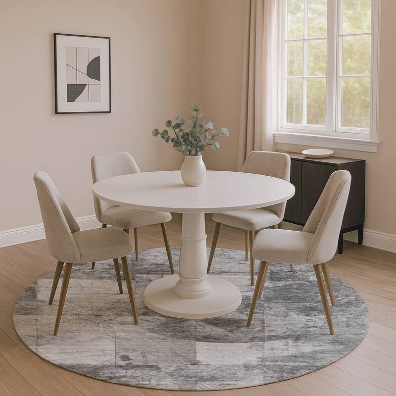 Premium Washable Super Soft Mayfield Rug - Gray - 8' x 8'