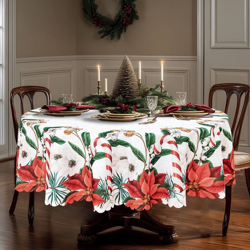 Ray Star Happy Christmas tablecloth Festival - Pretty Christmas