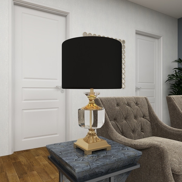Black and gold buffet lamps cheap