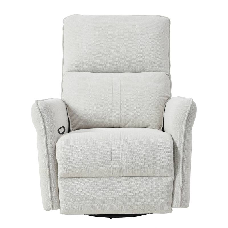 360°Swivel Rocker Recliner Chair,Swivel Nursery Rocking Chair w/Pull Ring,Glider Chair,Modern Rocking Swivel Recliner Chair
