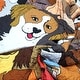 preview thumbnail 4 of 3, MarCielo Kids Quilt Bedspread Set Dog WX200