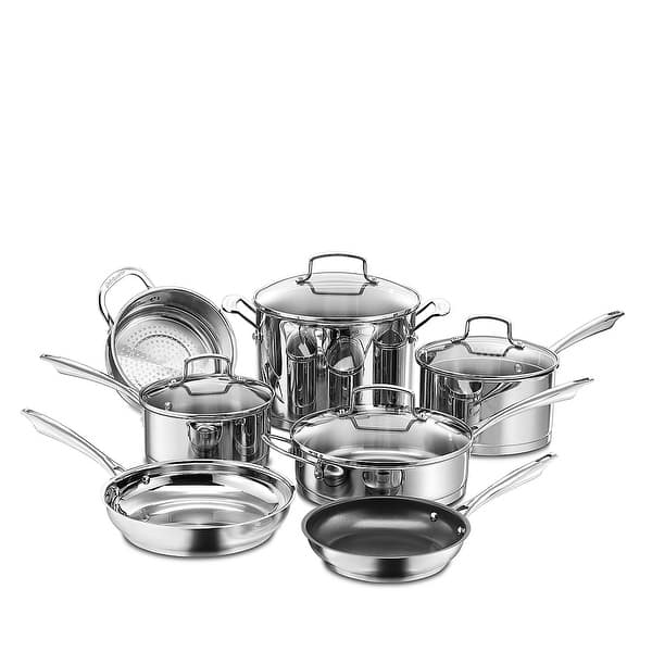 Cuisinart 13-Piece Professional Series Stainless Steel Cookware Set