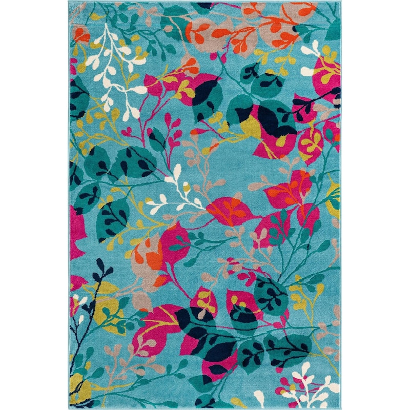 Contemporary Chorisia Collection Area Rug
