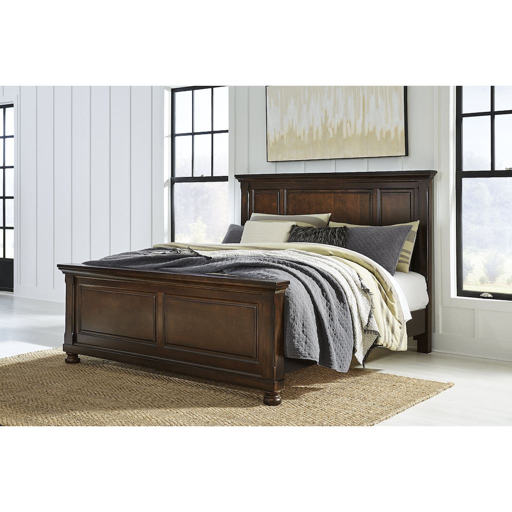 Signature Design by Ashley Porter Brown Panel Bed