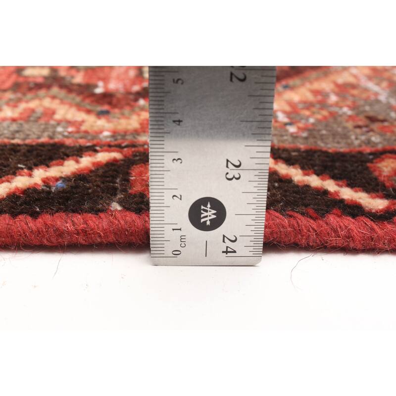 ECARPETGALLERY Hand-knotted Antalya Vintage Red Wool Rug - 3'8 x 5'10