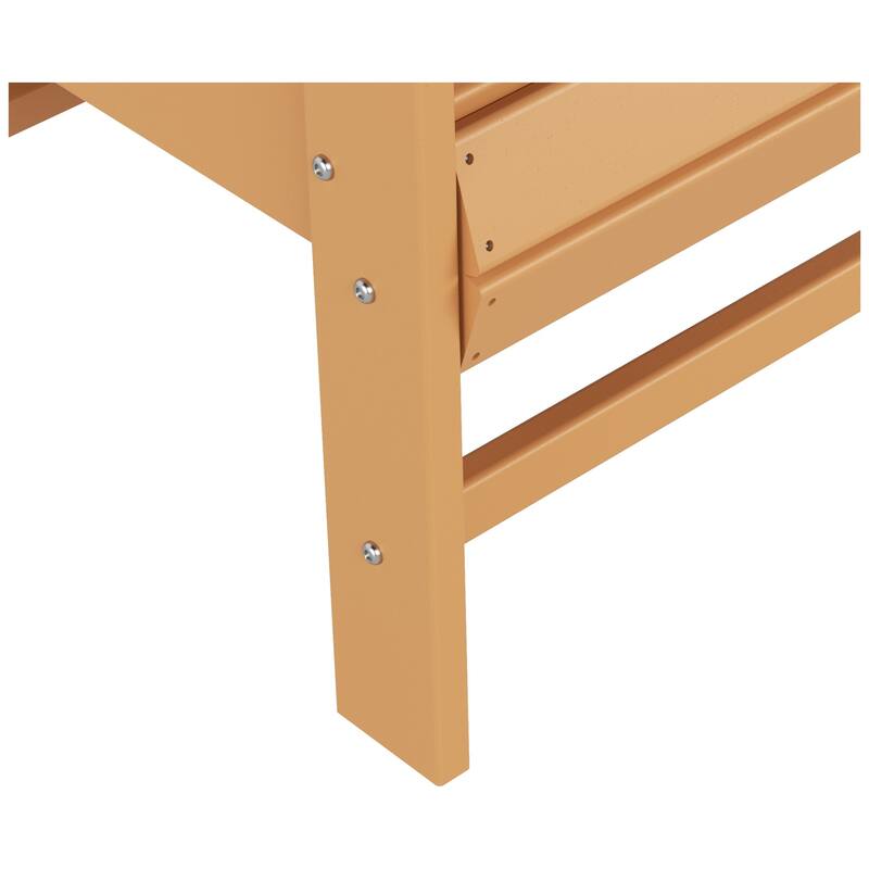 Polytrends Laguna Casual Upright Adirondack Chair (Set of 2)