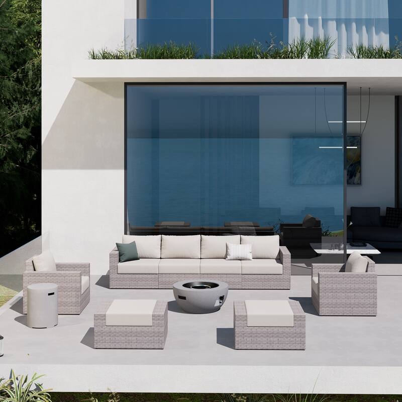 Avalon 10-Piece Fire Seating Set